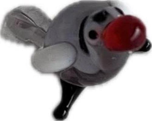 El Yapımı Mini Murano Cam Kuş Biblo A151-07