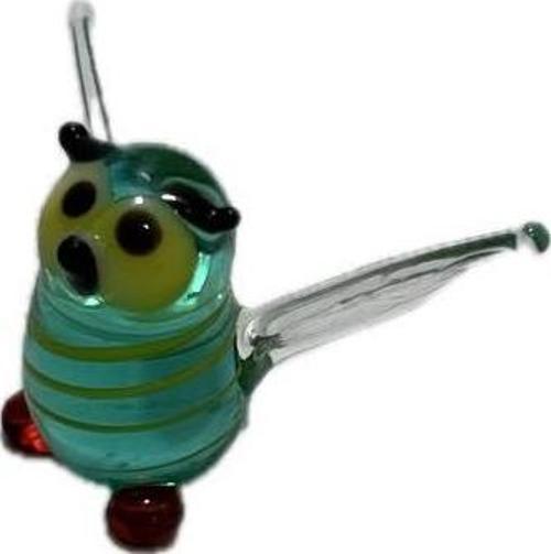 El Yapımı Mini Murano Cam Baykuş Biblo A174-10