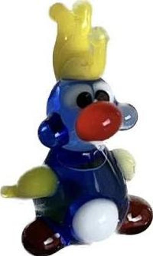 El Yapımı Mini Murano Cam Papağan Biblo A135-05