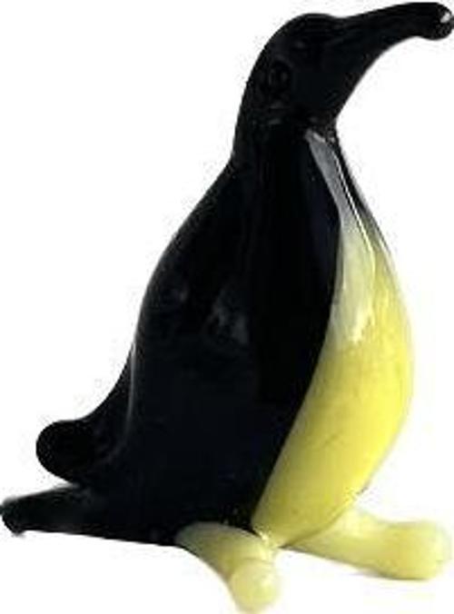 El Yapımı Mini Murano Cam Penguen Biblo A94-02