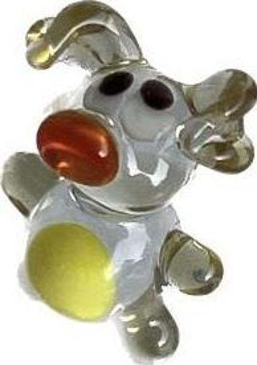 El Yapımı Mini Murano Cam Domuz Biblo A124-06