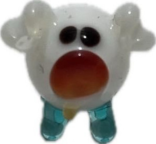 El Yapımı Mini Murano Cam Domuz Biblo A163-07
