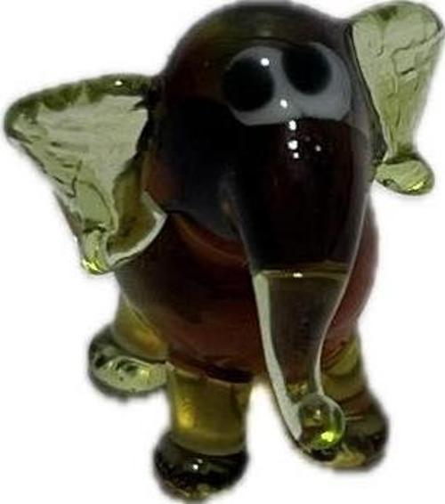 El Yapımı Mini Murano Cam Fil Biblo A160-08
