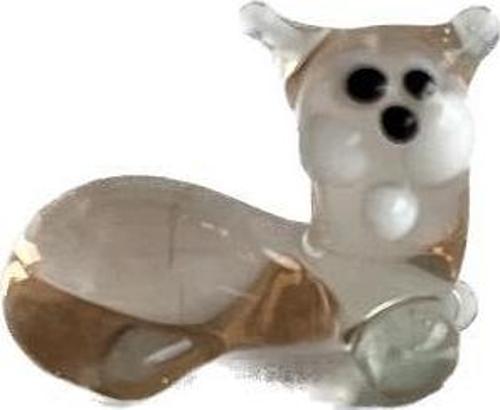 El Yapımı Mini Murano Cam Kedi Biblo A112-05