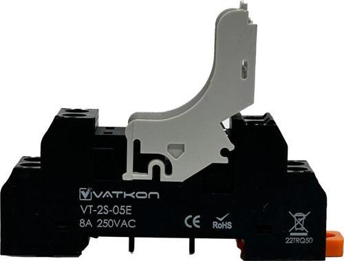 Vatkon VT-2S-05E Solid State Röle Tabanı (1 Adet)