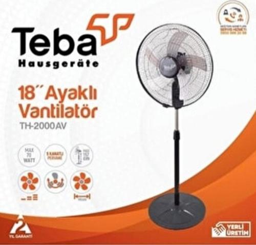 18 Inc 5 Metal Pervaneli Ev Ve Iş Yeri Sanayi 70 Watt Hızlı Vantilatör