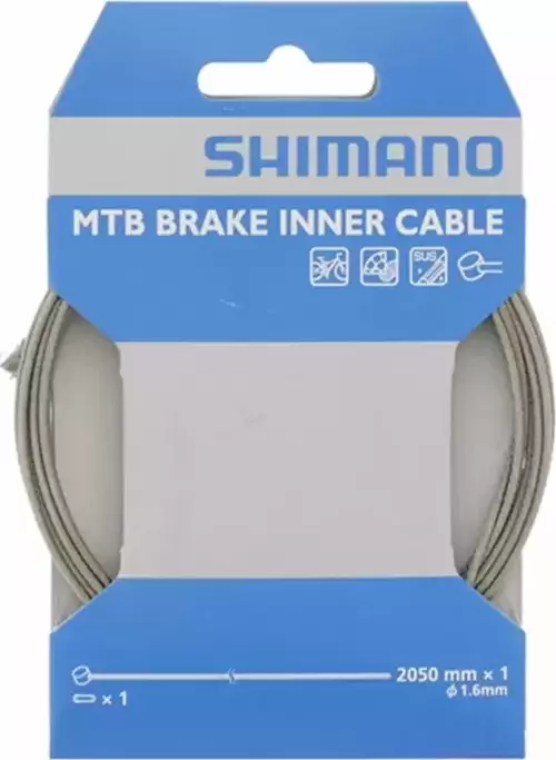 SHIMANO 1.6X2050mm MTB SUS  İÇ FREN KABLOSU