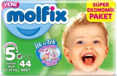 Bebek Bezi 5 Beden Junior Plus Dev Ekonomik Paket 44 Adet
