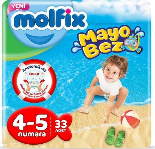 Mayo Bebek Bezi 4-5 Beden 33 Adet 9-15 Kg