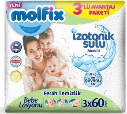 Molfıx Izotonık Sulu Ferah Islak Havlu 3 Lu