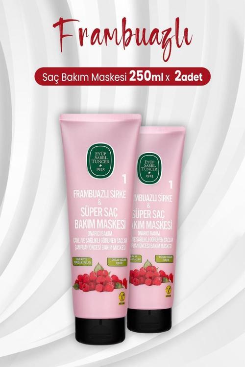 Frambuazlı Sirke Ve Süper Saç Bakım Maskesi 250 Ml X 2 Adet