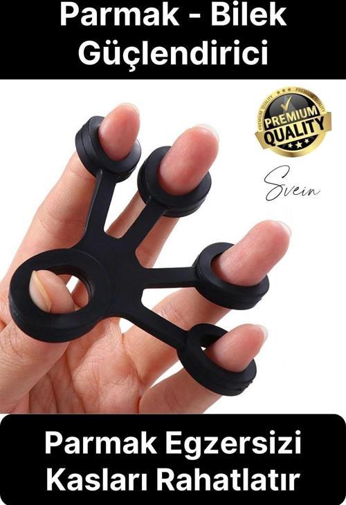 Silikon El Parmak ve Bilek Kas Kol Güçlendirici Orta Seviye Direnç Lastiği Örümcek Spor Egzersiz