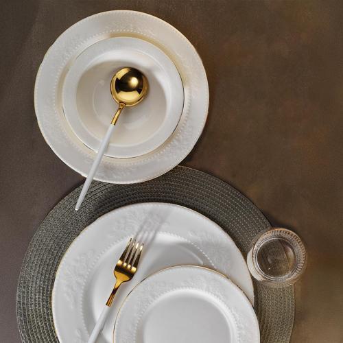 Marta Gold 24 Parça 6 Kişilik Yemek Takımı
