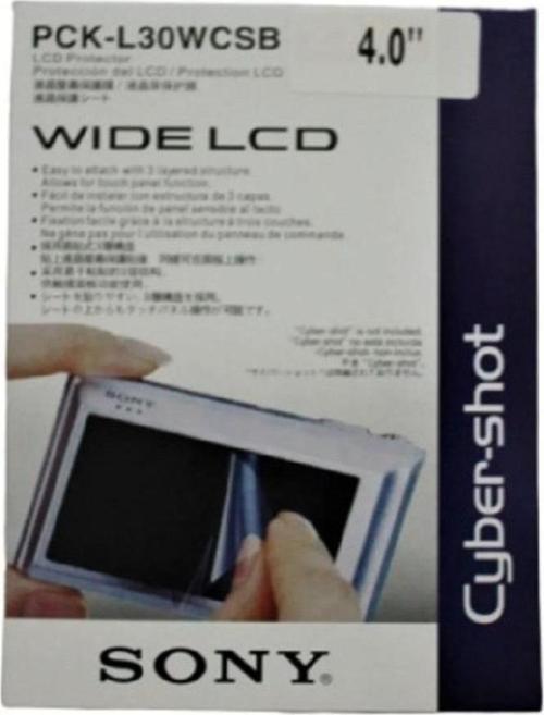 Cyber Shot Pck-l30wcsb Kamera Ekran Koruyucu