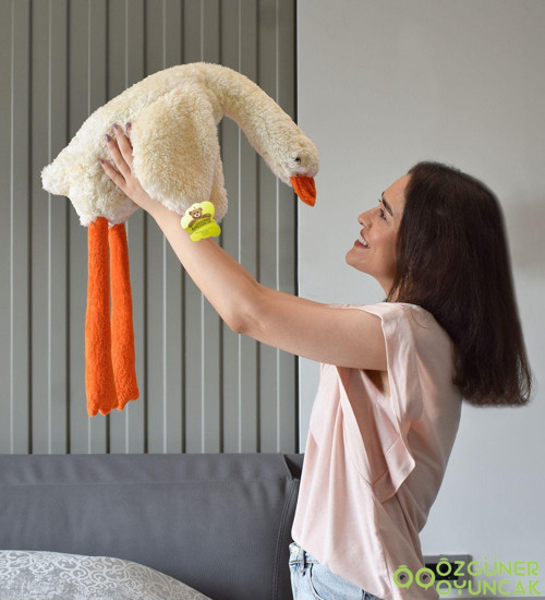 Sevgi Dolu Kaz Yumuşak Peluş Oyuncak