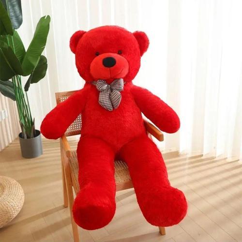 200 Cm Papyonlu Peluş Ayı-Dev Boy-Sevgiliye Özel Hediye - % 100 Yerli