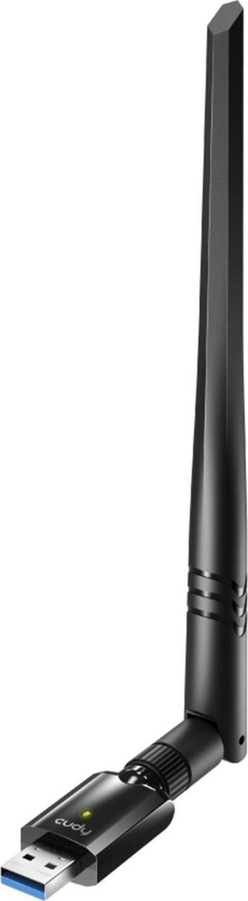 WU1400 AC1300 2.4GHz/5GHz 1300Mbps 5dBi Anten MU-MIMO Kablosuz USB3.0 Wi-Fi Adaptör