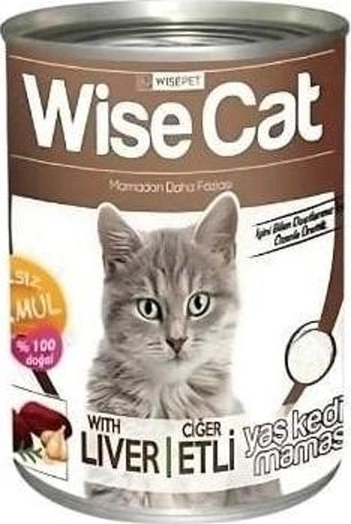 Ciğerli Yetişkin Konserve Kedi Maması 400 Gr
