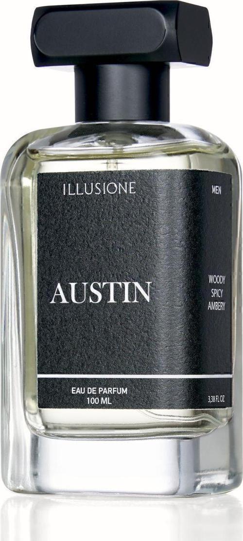 Austin Edp Erkek Parfüm 100Ml | Odunsu-Baharatlı-Amber | Erik, Sedir, Paçuli, Misk