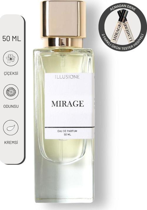 Mirage Edp Kadın Parfüm 50Ml | Çiçeksi-Odunsu-Kremsi | Portakal Çiçeği, Sümbülteber, Vanilya, Misk