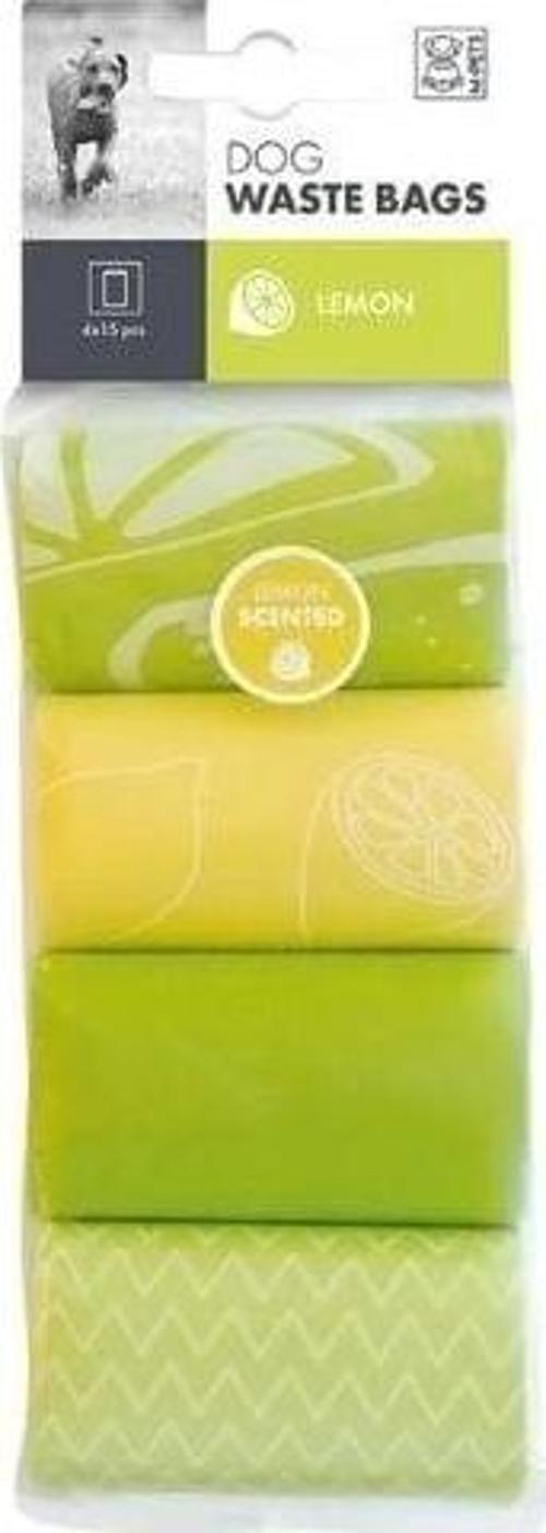 Waste Bag Limon Kokulu Köpek Dışkı Toplama Poşeti 4x15 Adet