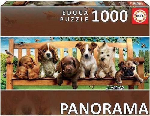Bankta 1000 Parça Köpek Yavrusu “Panorama”