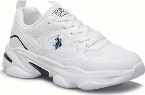 U.S. Polo Assn Asnn. Bob 3 Fx Kadın Günlük Spor Ayakkabı 101311116 Beyaz 36