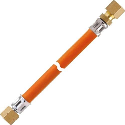 G14-CF8(RVS8) 80cm Bakır Boru Bağlantılı 10 Bar Tekne Gaz Hortumu