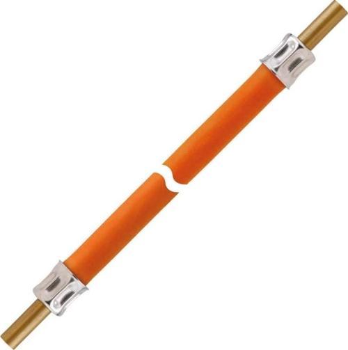 PS8(RST8)-PS8(RST8) 100cm Bakır Boru Bağlantılı 10 Bar Tekne Gaz Hortumu