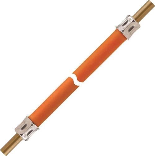 PS8(RST8)-PS8(RST8) 80cm Bakır Boru Bağlantılı 10 Bar Tekne Gaz Hortumu