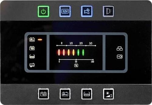 PC 180 Karavan Kontrol Paneli Şarjsız 10lu Sigorta Kutusu