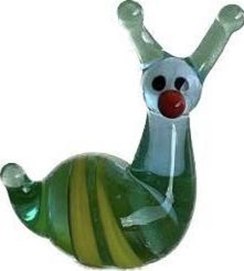 El Yapımı Mini Murano Cam Salyangoz Biblo A119-04