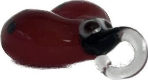 El Yapımı Mini Murano Cam Uğur Böceği Biblo A92-01