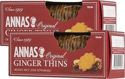 GINGER THINS 150GR X2