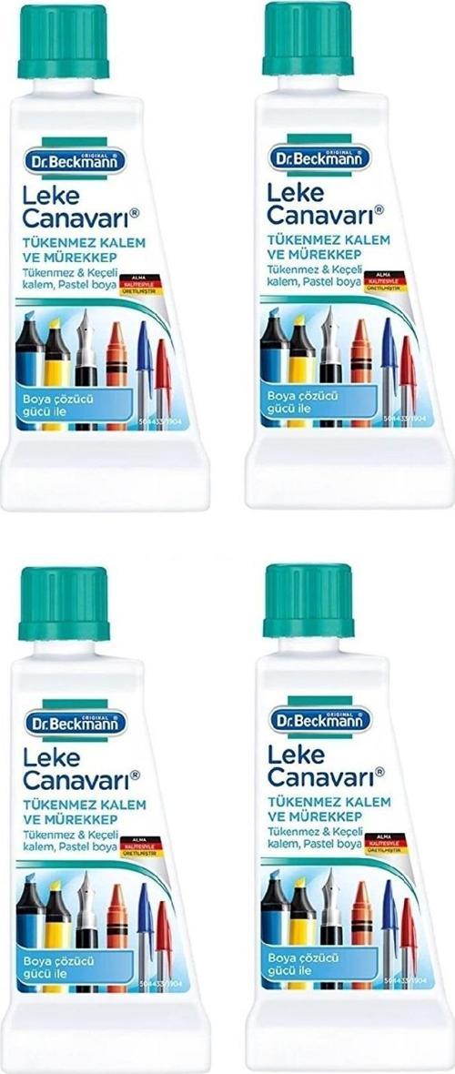 DR BECKMANN LEKE ÇIKARICI TÜKENMEZ KALEM MÜREKKEP  X 4 ADET