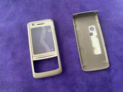 Nokia 6280 Ön Arka Kapak Gri(Tuşsuz) - 6280 Kapak