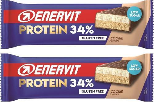 ENERVİT COOKIE LOW SUGAR - KURABİYELİ PROTEİN BAR 55GR X 2 ADET