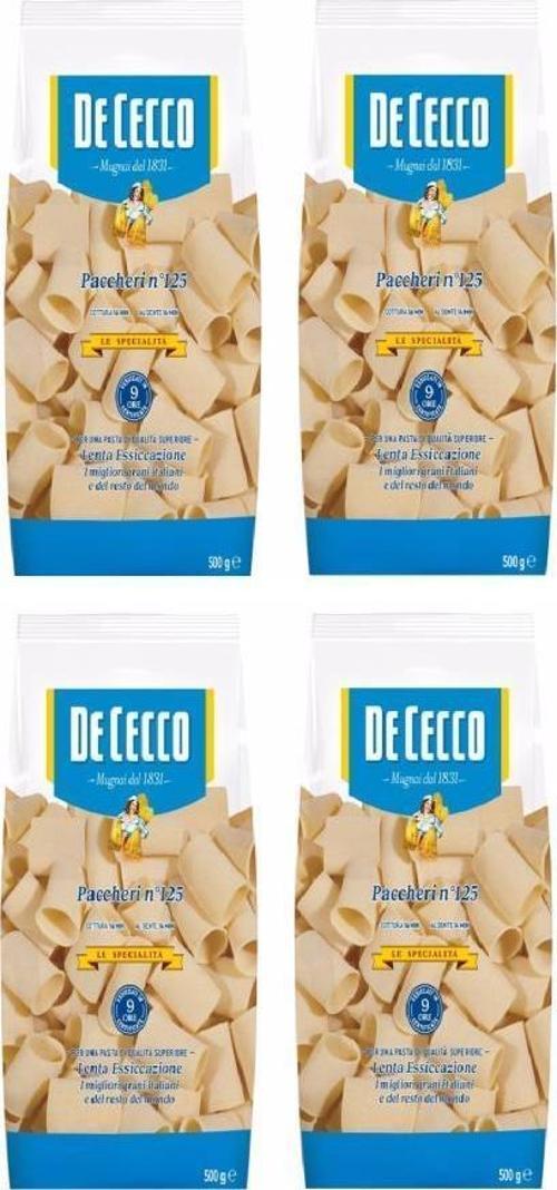 Paccheri Makarna 500 G x 4 Adet