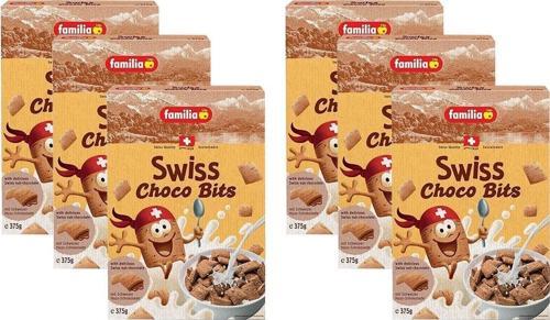 FAMILIA SWISS CHOCO-BITS 375 GR X 6 ADET