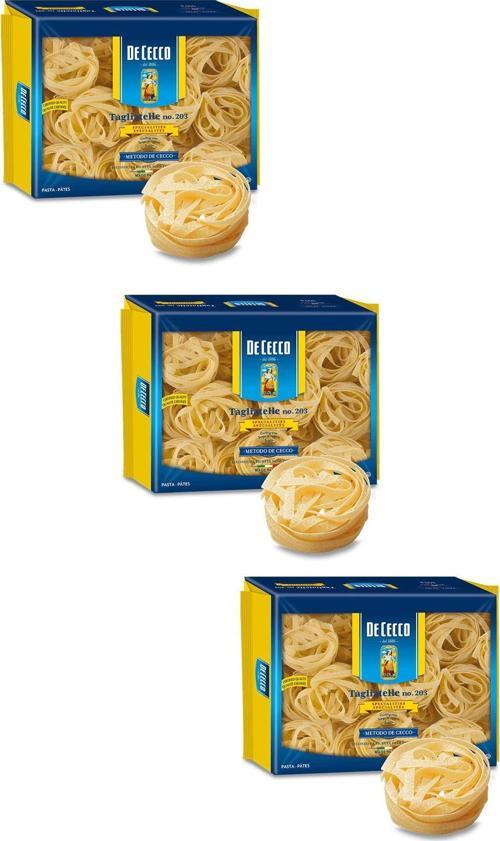DECECCO TAGLIATELLE / İNCE ERİŞTE MAKARNA 500G X 3 ADET