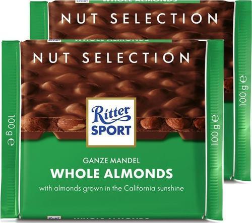 Whole Almonds 100 G x 2