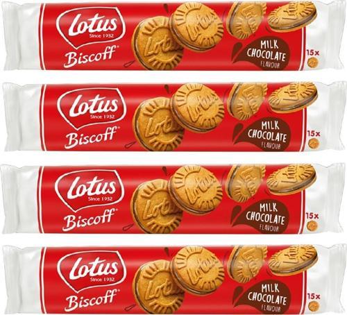 BISCOFF SANDWICH BISCOFF CHOCOLATE 150 G - ÇİKOLATA KREMALI BİSKÜVİ X 4 ADET