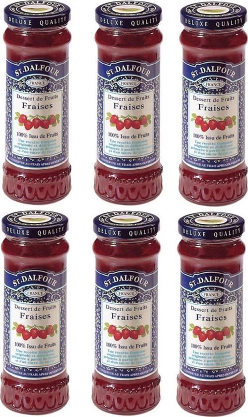 St.Dalfour Çilek Reçeli 284 G x 6 Adet