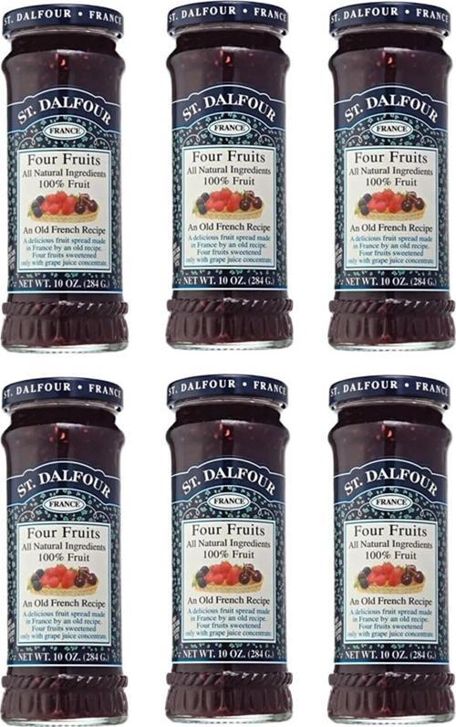 St.Dalfour Dört Meyve Reçeli 284 G x 6 Adet