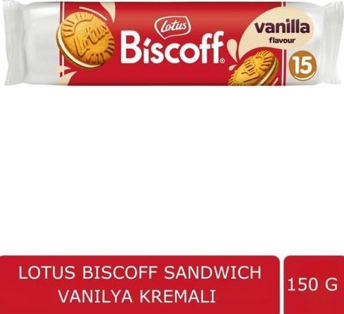 BISCOFF SANDWICH BISCOFF VANİLYA KREMALI 150 GR