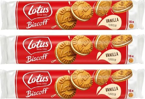 BISCOFF SANDWICH BISCOFF VANİLYA KREMALI 150 GR X 3 ADET