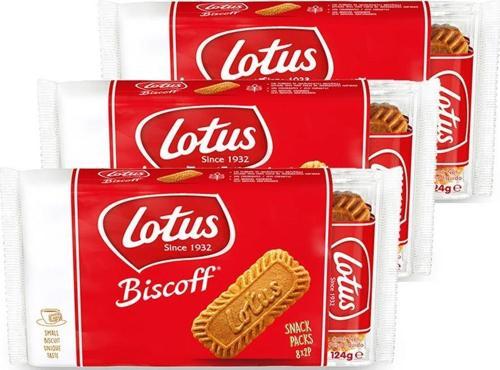 Biscoff Snack 124 G x 3