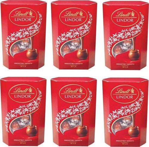 Lindor Cornet Milk Çikolata 200 gr X 6 ADET
