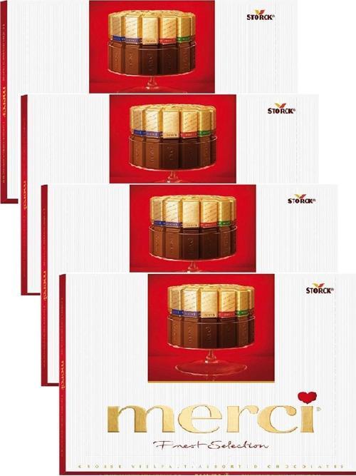 MERCI KLASİK (RED) 250 GR. X 4 ADET