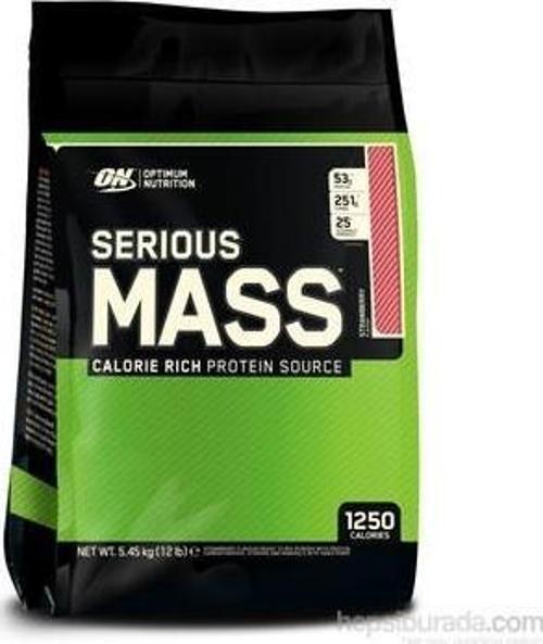 Nutrition Serious Mass 5450 gr Çilek Aromalı